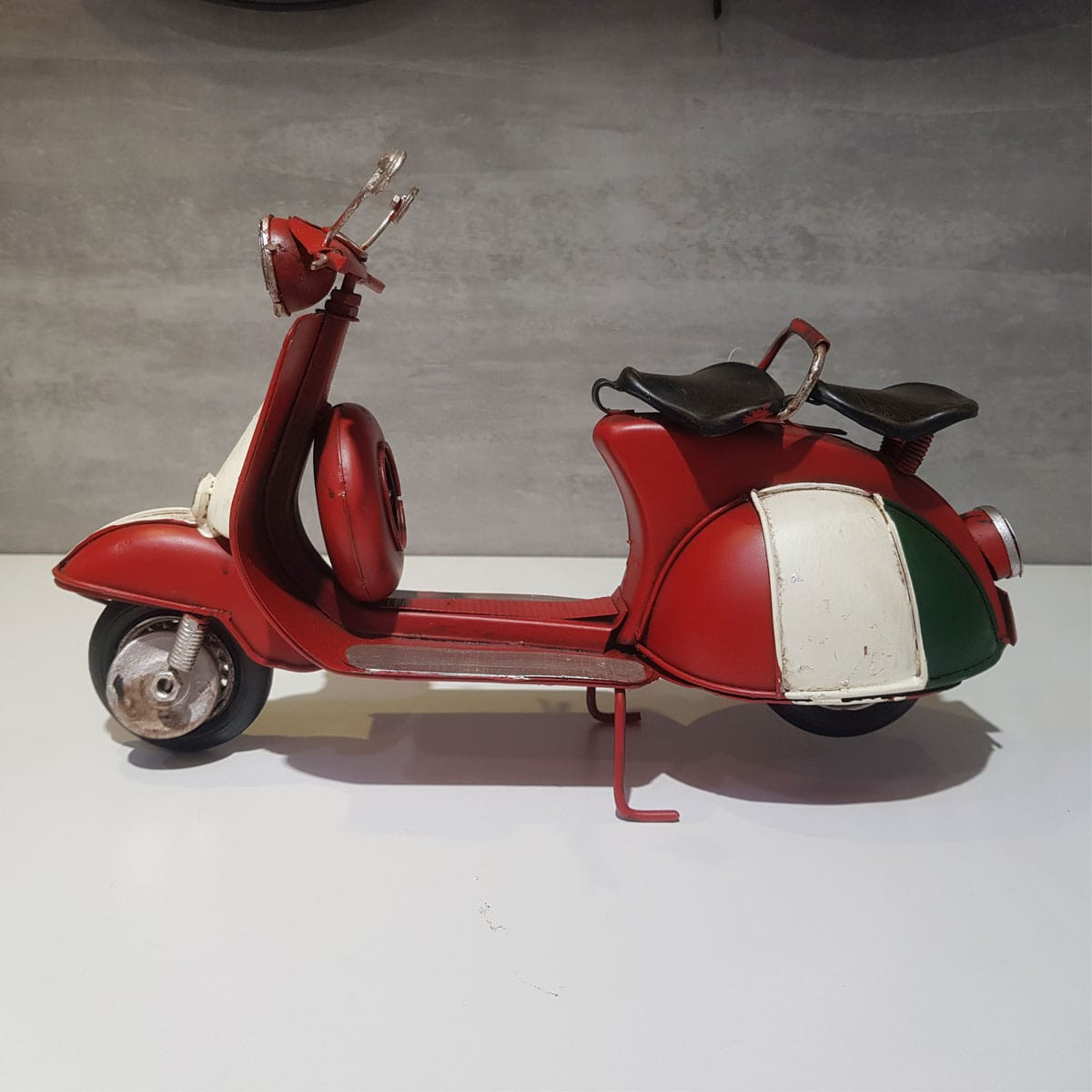 Miniatura Moto Vespa Metal Vintage Retro Italy 