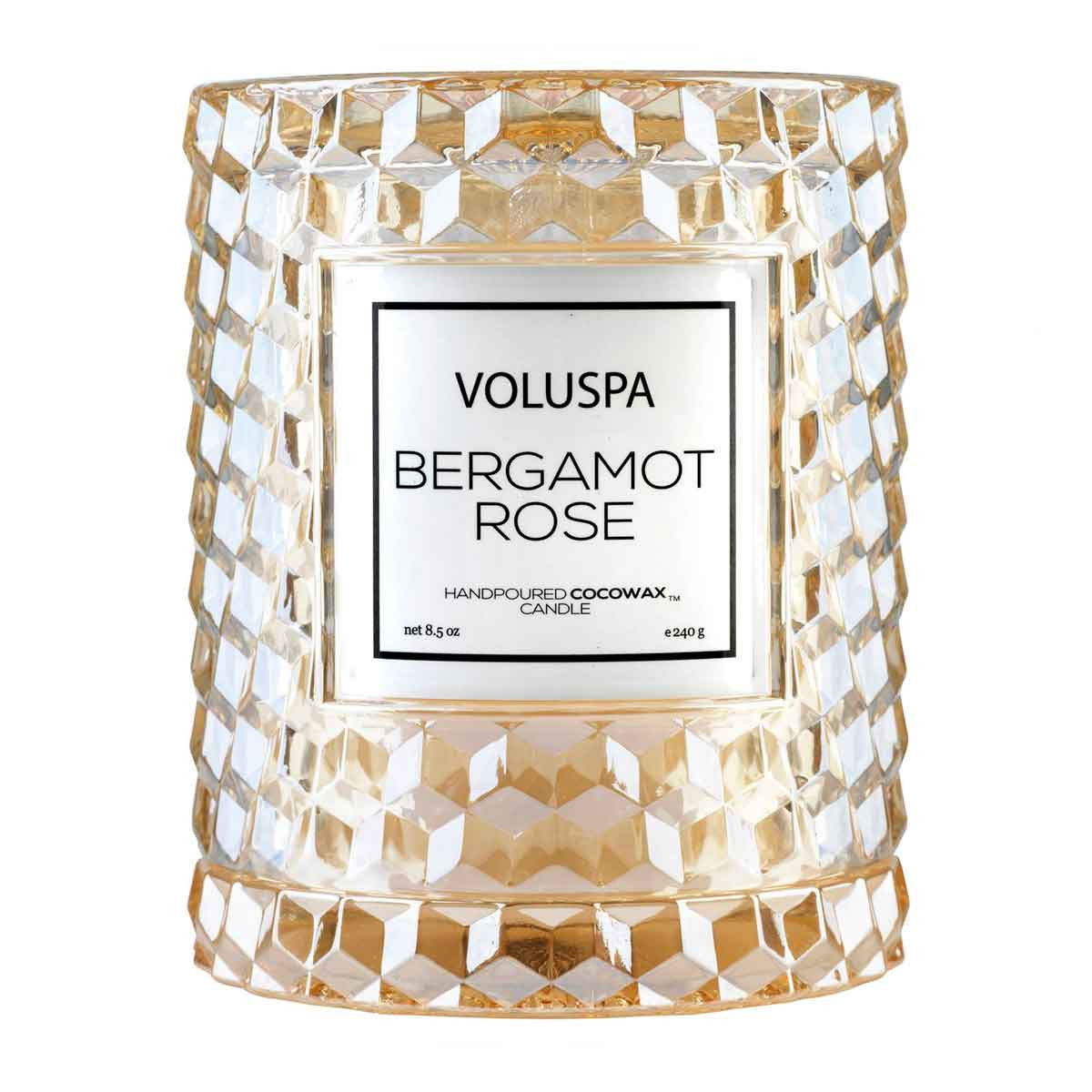 Vela Copo Redoma Bergamot Rose Voluspa 55H