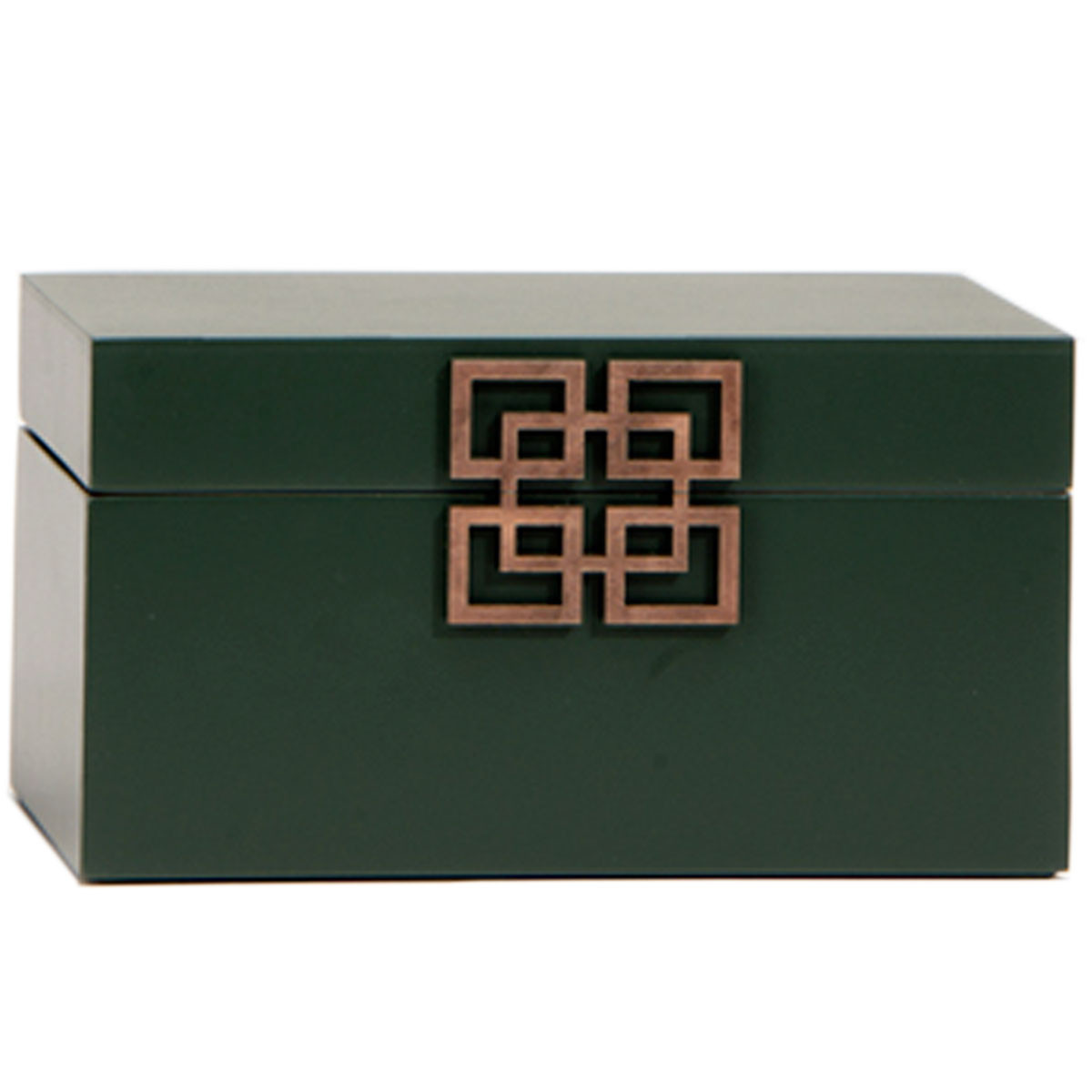 Caixa Decorativa Verde Sibéria Limoeiro  