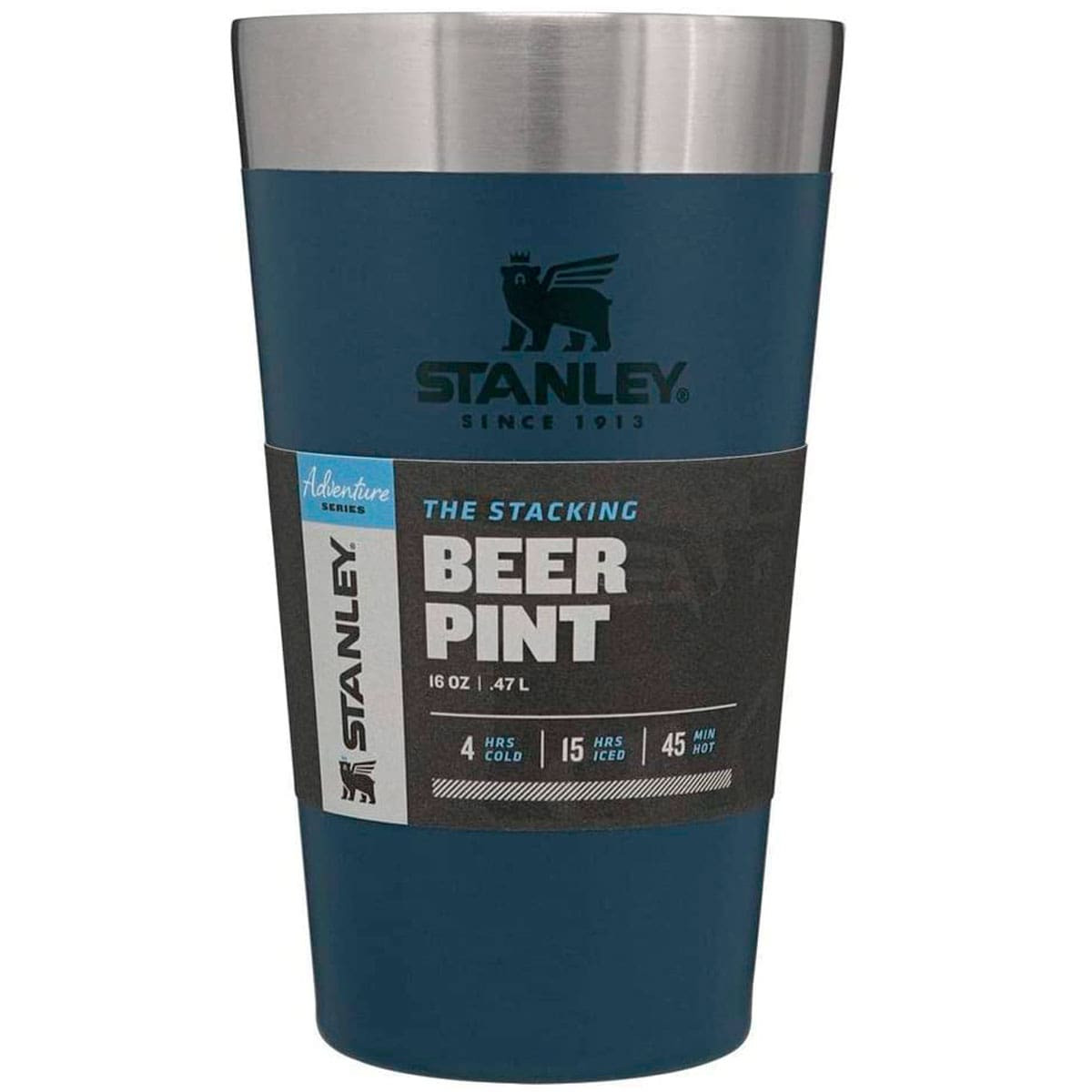 Copo Térmico Stanley Beer Pint Azul 473 Ml