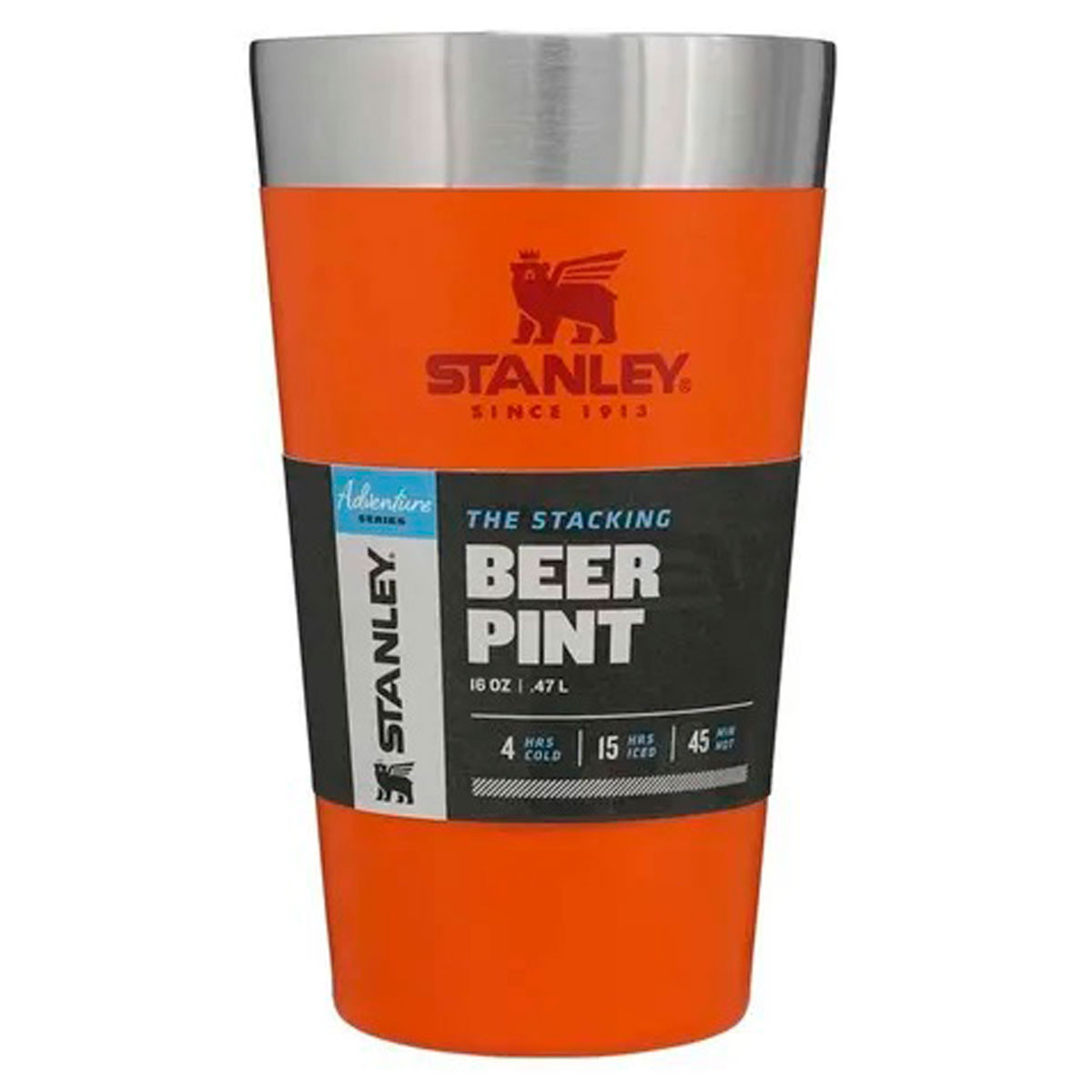 Copo Térmico Stanley Orange Beer Pint 473 Ml