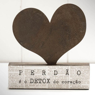 Bloco Frases Escultura Perdão É O Detox Do Coração Les Maries
