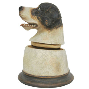 Pote Busto Cachorro Labrador De Resina