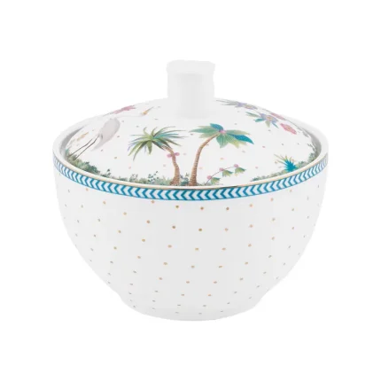 Açucareiro Branco Porcelana Jolie Pip Studio