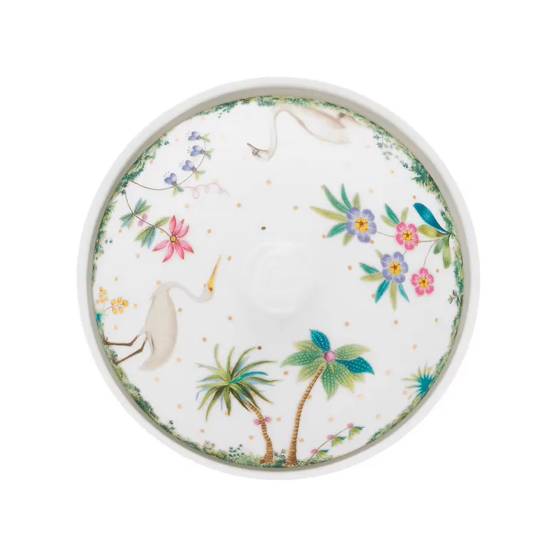 Açucareiro Branco Porcelana Jolie Pip Studio Açucareiro Branco Porcelana Jolie Pip Studio