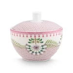 Açucareiro de Porcelana Tiles Lilás Lily&Lotus Pip Studio