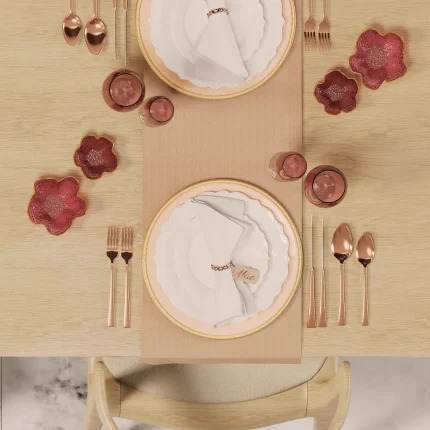 Aparelho de Jantar Fancy Porcelana 30 Pçs Wolff