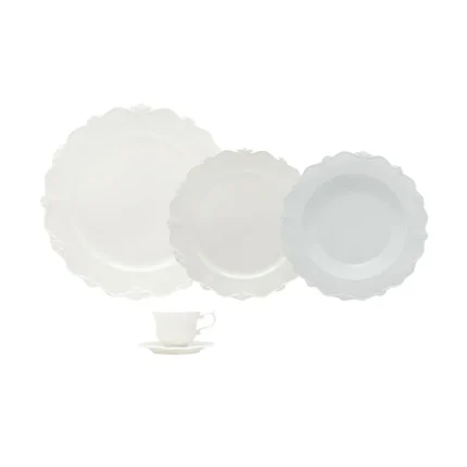 Aparelho de Jantar Fancy Porcelana 30 Pçs Wolff