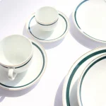 Aparelho de Jantar Porcelana Très Classique Gold Rim 42Pçs