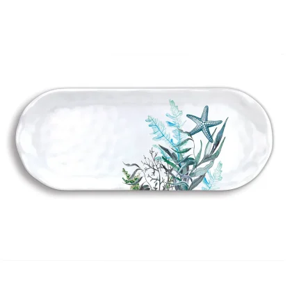 Bandeja pequena Em Melamina Ocean Tide Michel Design Works