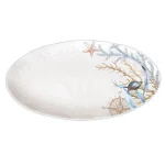 Bandeja Grande Em Melamina Ocean Tide Michel Design Works