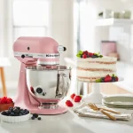 Batedeira Planetária Artisan Dried Rose KitchenAid 110V
