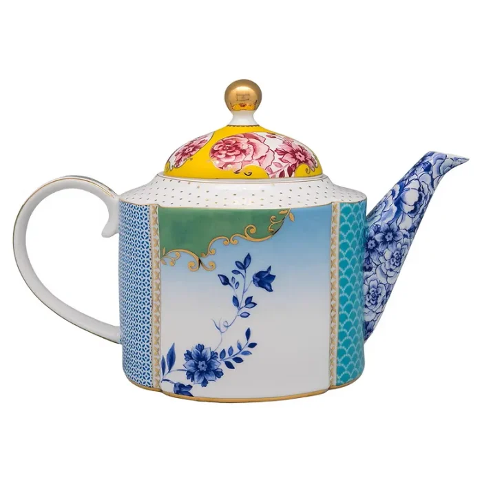 Bule De Porcelana Royal Com Flores Pip Studio