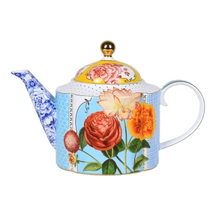 Bule De Porcelana Royal Com Flores Pip Studio