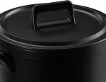 Caçarola Baixa 24cm Clear Ceraflame 3500ml Preto