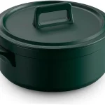 Caçarola Baixa 24cm Clear Ceraflame 3500ml Verde Matte