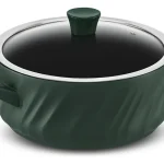 Caçarola Baixa Indução Twister Cerâmica 24cm Verde Matte Ceraflame