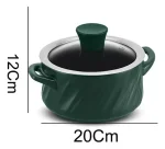 Caçarola Cerâmica Indução Twist Verde Matte 14cm Ceraflame
