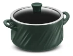 Caçarola Cerâmica Indução Twister 22cm Verde Matte Ceraflame