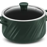 Caçarola Cerâmica Indução Twister 22cm Verde Matte Ceraflame