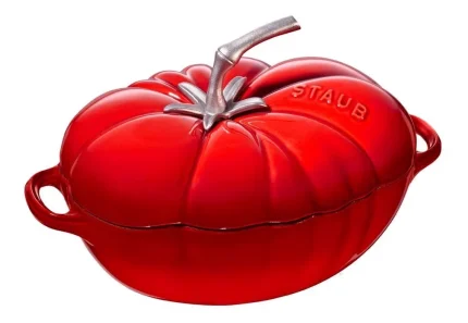 Caçarola Formato Tomate Ferro Fundido 25 Cm Vermelha Staub