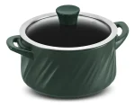 Caçarola Twister Indução Cerâmica 18cm Verde Matte Ceraflame