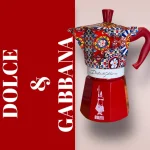 Cafeteira Italiana Moka  Express Dolce & Gabbana Bialetti 130ml