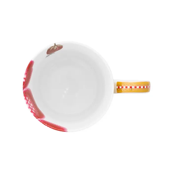 Caneca De Porcelana Amarelo "R"  Alphabet Mugs Pip Studio