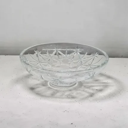 Centro De Mesa Cristal Starry Adely 31cm Transparente