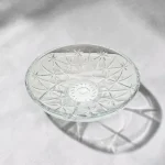 Centro De Mesa Cristal Starry Adely 31cm Transparente