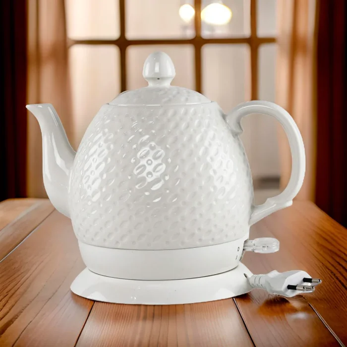 Chaleira Elétrica De Porcelana Branca 127v