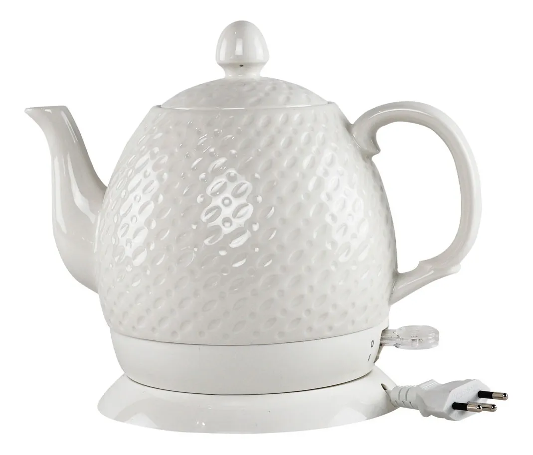 Chaleira Elétrica De Porcelana Branca 127v Chaleira Elétrica De Porcelana Branca 127v