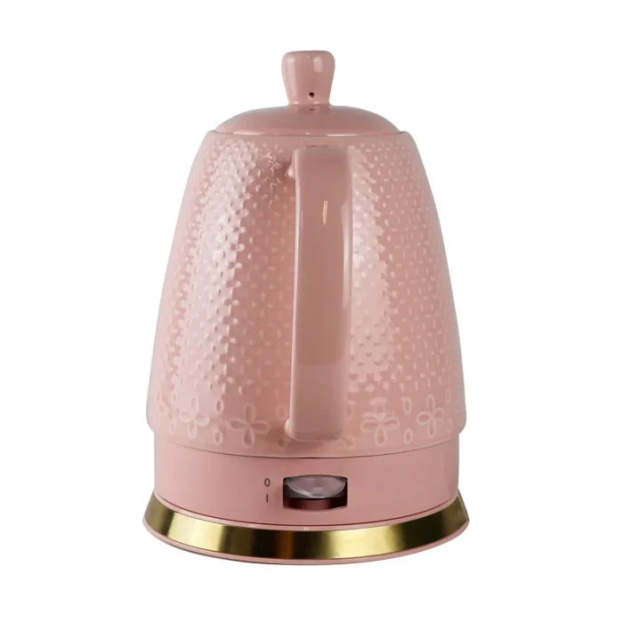 Chaleira Elétrica Porcelana Elegance Rosa Tuut 127w