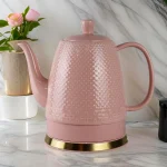 Chaleira Elétrica Porcelana Elegance Rosa Tuut 127w