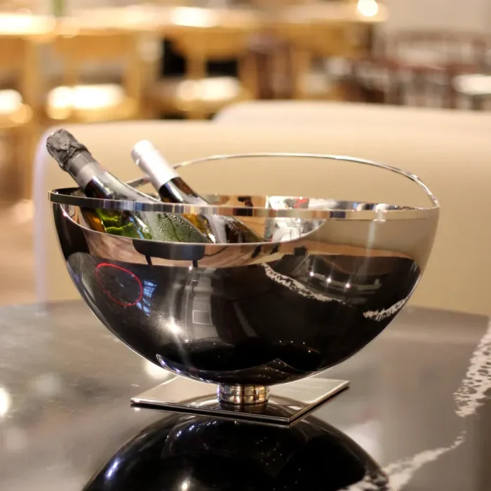 Champanheira Ritz Aço Inox Riva