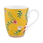 Conjunto 2 Canecas Porcelana Grande Amarelo La Majorelle Pip Studio