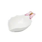 Conjunto 3 Petisqueiras Porcelana Borboleta Wolf