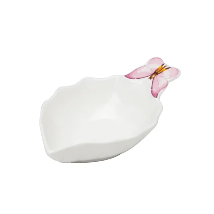 Conjunto 3 Petisqueiras Porcelana Borboleta Wolf