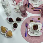 Conjunto 3 Petisqueiras Porcelana Borboleta Wolf