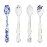 Conjunto 4 Colheres Porcelana Royal White Pip Studio