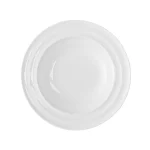 Conjunto 6 Pratos Fundos De Porcelana New Bone Bambu Branco Wolff