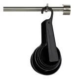 Conjunto 6 Xícaras Medidoras Preta Good Grips Oxo Preto