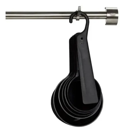 Conjunto 6 Xícaras Medidoras Preta Good Grips Oxo Preto