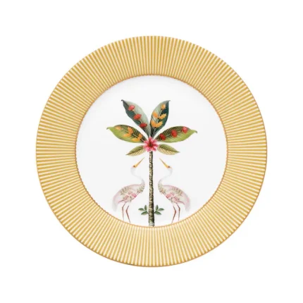 Conjunto Breakfast Porcelana com 3 Peças Amarelo La Majorelle Pip Studio
