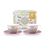 Conjunto de 2 Xícaras Porcelana Lily&Lotus Pip Studio