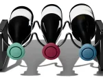 Conjunto De 3 Tampas Para Vinho De Silicone Oxo