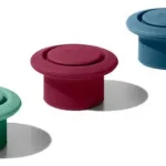 Conjunto De 3 Tampas Para Vinho De Silicone Oxo
