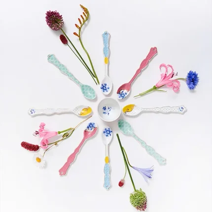 Conjunto De Colheres Royal Porcelana Pip Studio