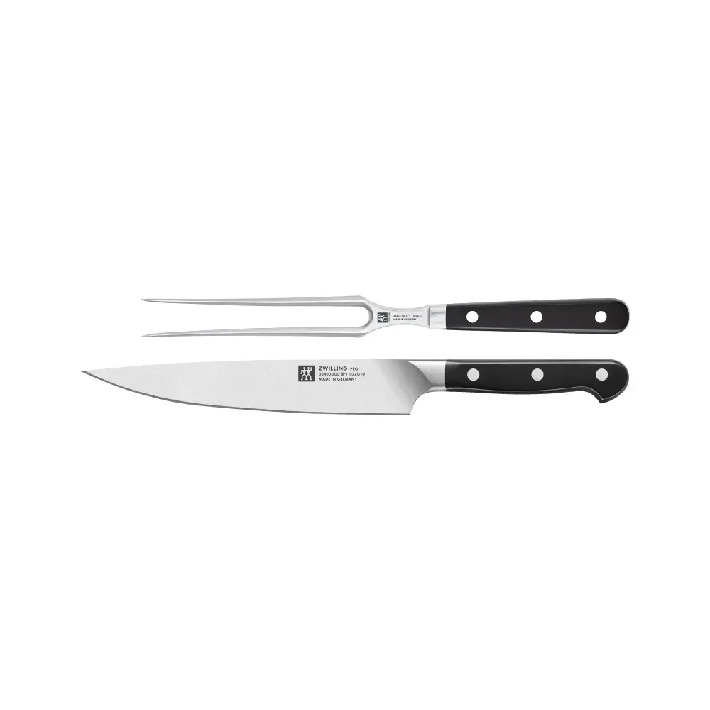 Conjunto de Faca e Garfo Trinchante Zwilling Pro Conjunto de Faca e Garfo Trinchante Zwilling Pro