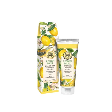 Creme Para Mãos Lemon Basil Michel Design Works 75ml